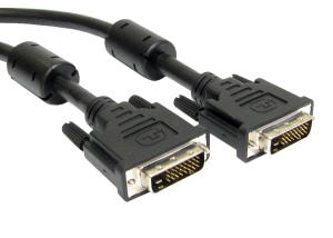 3m DVI-D Dual Link Male Male 25 Pin