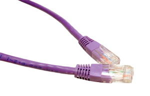 0.5m Violet CAT6 Patch Cable UTP Full Copper