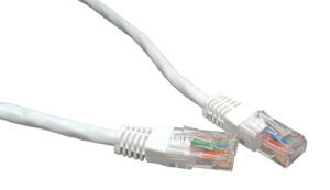 30m White CAT6 Patch Cable UTP Full Copper 24AWG