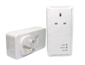 200 Mbps Pass Through HomePlug Twin Pack