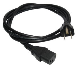 2m US Mains to IEC C13 Economy Kettle Lead