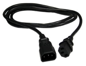 0.5m IEC Power Extension Cable C13 to C14