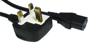 5m UK Mains to IEC C13 Lead 13 AMP Kettle Lead