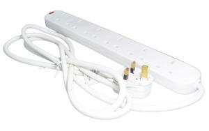 6 Way Surge Protector 2ms