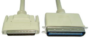 1m SCSI-3 External Cable HP68 to 50 Centronic