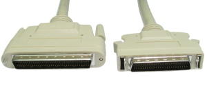 1m SCSI-2 HP50 HP68 External Cable 1m
