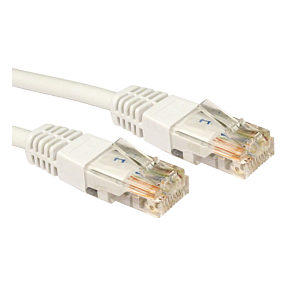 10M Network Cable CAT5e UTP Full Copper 26AWG White