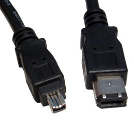 2M Firewire 400 Data Cable 6-Pin to 4-Pin
