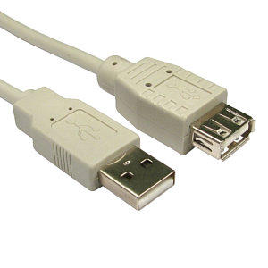 0.5M A Male to A Female USB Extension Cable