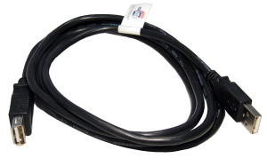 2M USB 2.0 Extension Cable Black