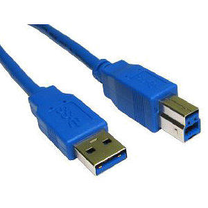 1M USB 3.0 Data Cable A To B Blue