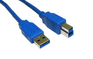 2M USB 3.0 Data Cable A To B Blue