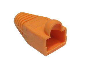 RJ45 Snagless Boot Orange