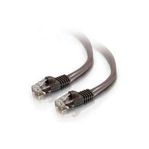 20m Network CAT5e Patch Lead Moulded Brown