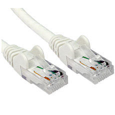 CAT5e Network Ethernet Patch Cable WHITE 5m