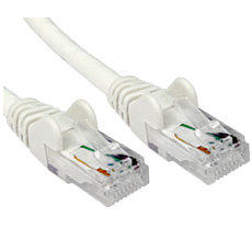 CAT6 LSOH Network Ethernet Patch Cable WHITE 20m