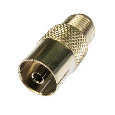 F Type Female to Coax Female Adapter