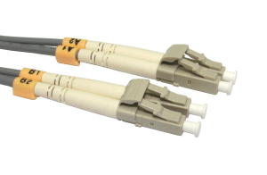 0.5m OM1 Fibre Optic Cable LC-LC 62.5/125