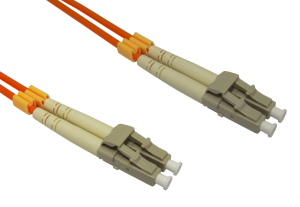 10m OM2 Fibre Optic Cable LC-LC orange 50/125