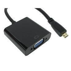 Micro HDMI to VGA Adapter Cable with Audio