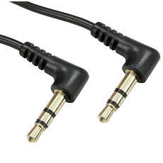 10m Right Angled 3.5mm Jack Cable 90 Degree