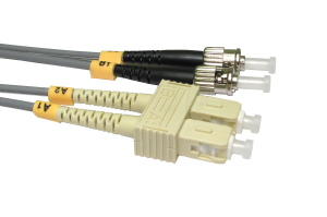 0.5m OM1 Fibre Optic Cable ST-SC 62.5/125