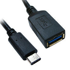 USB C to USB A Female USB 3.0 OTG Adapter Cable 0.5m