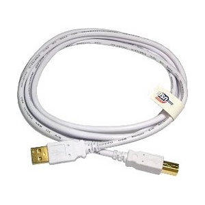 USB 2.0 A-Male to B-Male 2m White