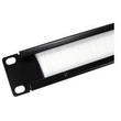 19 Inch Rack Mount White Brush Plate