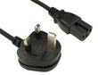UK Mains to IEC C15 Power Cable 2m