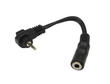 2.5mm to 3.5mm Stereo Cable Adapter