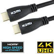 Nylon Braided 3m HDMI Cable Light Up White