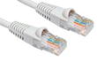 1m LSZH Snagless CAT5e Patch Cable Grey 24 AWG