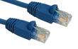 0.5m LSZH Snagless CAT6 Patch Cable Blue 24 AWG