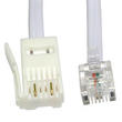 2m RJ11 to BT Plug 2 Wire Crossover Modem Cable