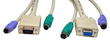 2m 2x male female PS/2 1x male female SVGA cable