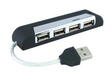 NEWlink 4-Port USB 2.0 Hub with Cable with power Adapter