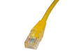 2m CAT5e Patch Cable Yellow Full Copper 24AWG