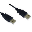 3M USB 2.0 A To A Data Cable Black