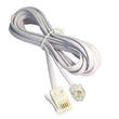 3m White BT M RJ11 M Xover Modem Cable