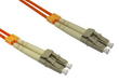 2m OM2 Fibre Optic Cable LC-LC orange 50/125