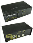Newlink HDMI and USB KVM Switch 2 Port