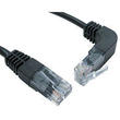 Straight to Right Angle Ethernet Cable 0.5m